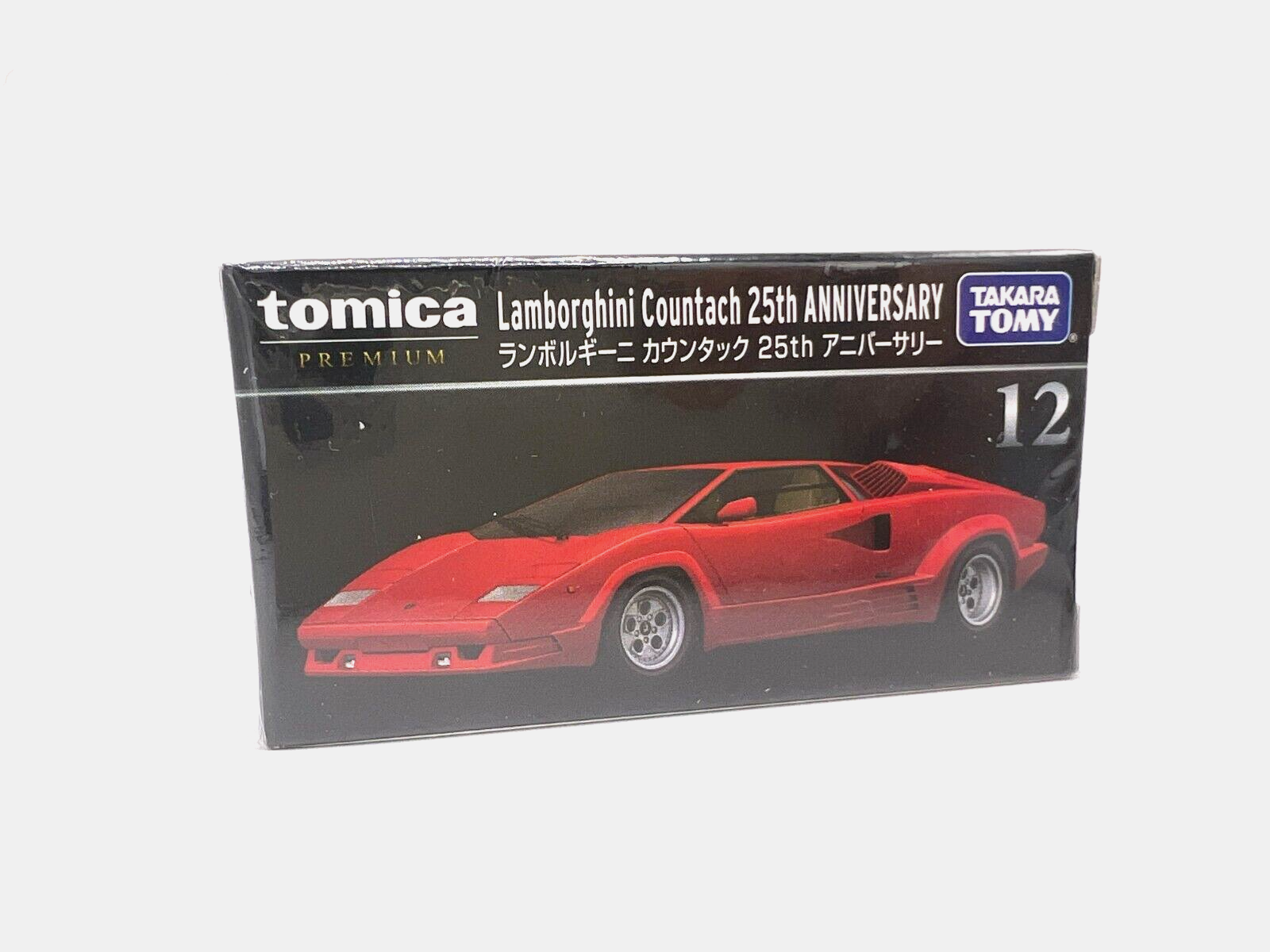 (UK) -Tomica Premium 12 Lamborghini Countach 25th Anniversary Red (Takara Tomy)