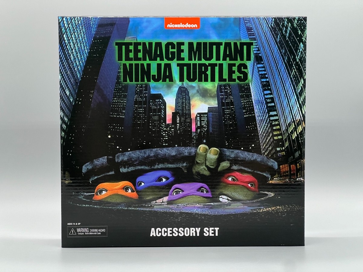 ACCESSORY SET 1990 TMNT Teenage Mutant Ninja Turtles heads