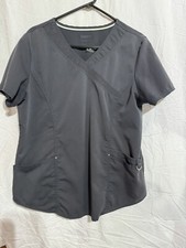 Scrubstar Women's Premium Scrubwear Ultimate Gray Size Large Medical Wear