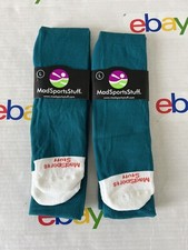 MadSportsStuff Pro Line Softball/baseball Lot Of 2 Socks Over The Calf Teal:L