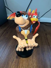 Banjo Kazooie Game Controller And Smartphone Charging Cradle Holder Stand