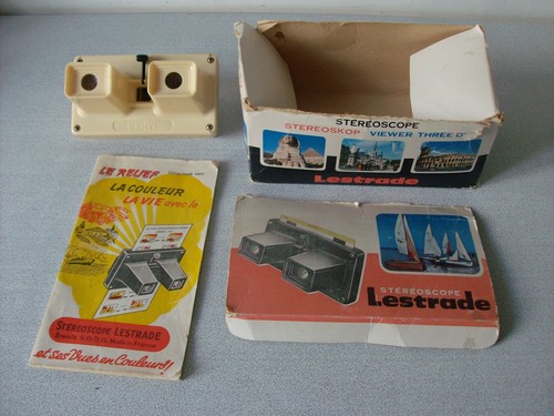 Projecteur 8 Mm Minila Cinémascope + Stéréoscope Lestrade - Occasion