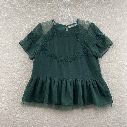 Zara Trafaluc Collection Emerald Green 