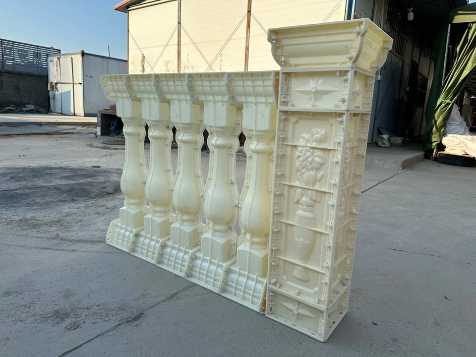 89cm Romana Columna Barandilla Molde Balcón Barandilla Jarrón Barandilla Cemento Pilar Fen Foto 2 de 4
