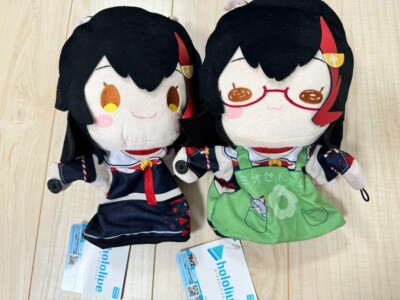 Holo live Pappet Plush toy Mio Okami Set of 2 New Japan
