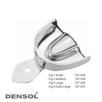 Dental Impression Tray Solid Upper Jaw Medium TGA Reg DENSOL 