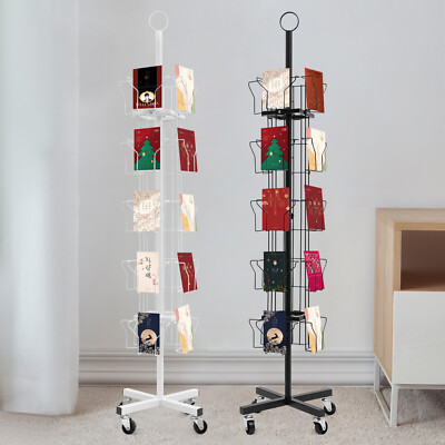 Greeting Card Rack Spins 20 Pocket Retail Display 6