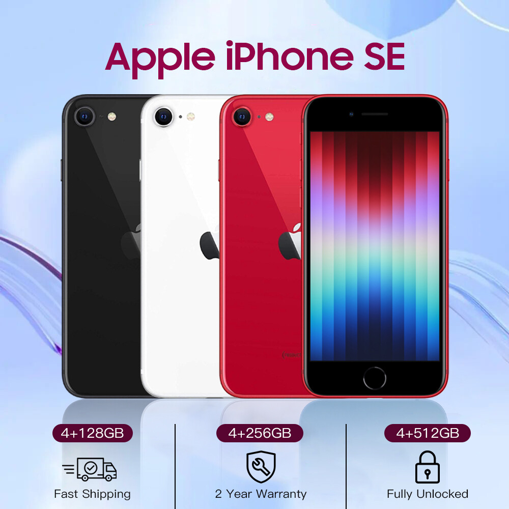 New Sealed Apple iPhone SE 3rd 5G 2022 64/128/256GB Factory