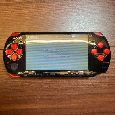 Sony PSP 3000 Value Pack Red & Black Handheld System (PSPJ-30026