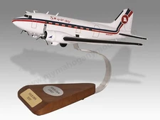 Douglas DC-3 Skyway Desk Wood Airplane New Model Large Scale 1/72