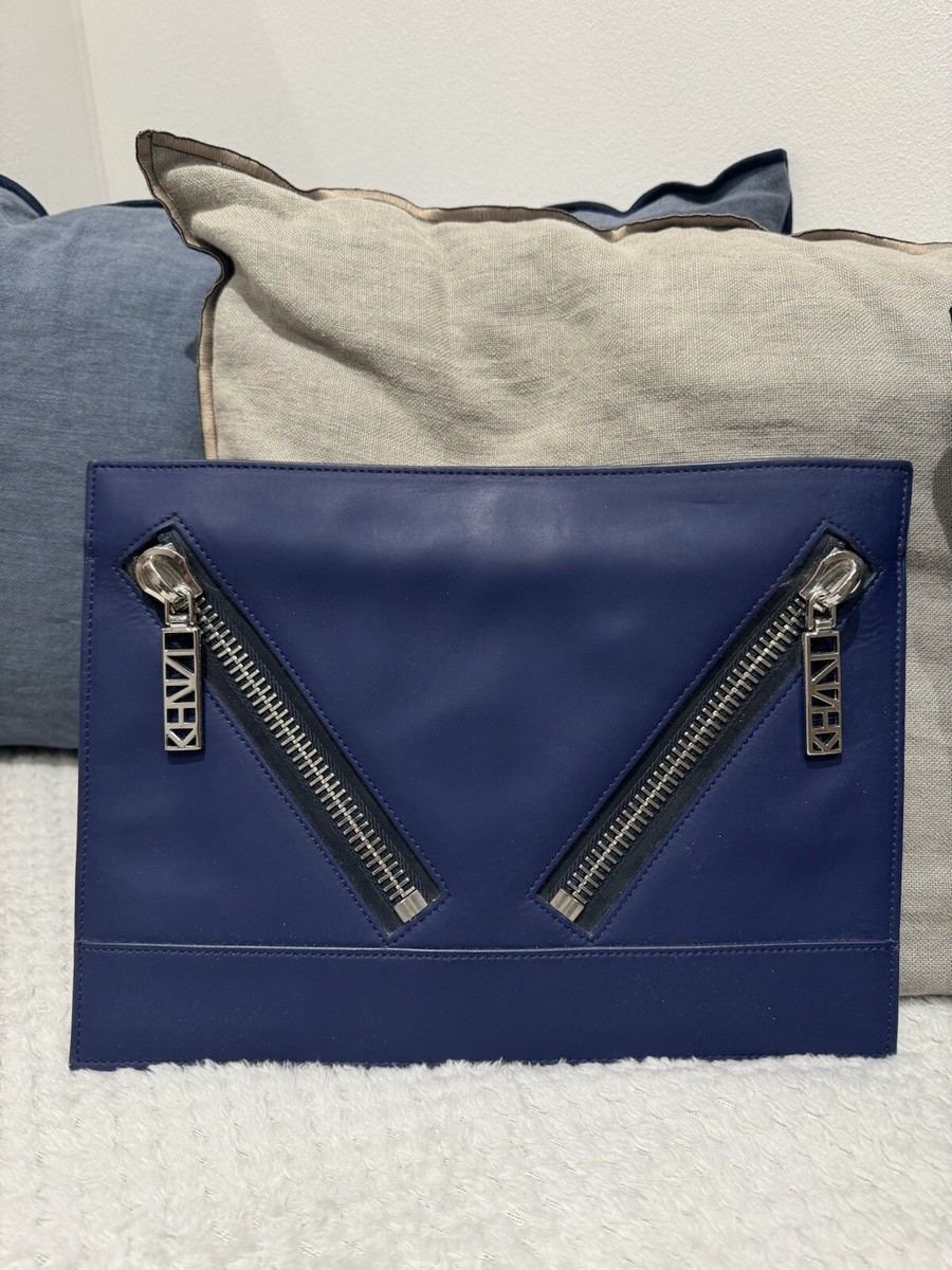 Leather Bag Kenzo Kalifornia Clutch Bag KENZO Newest Kalifornia