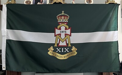 The Green Howard s 5  x 3  Colours Flag (G.HOW-CB) 30 MOD Licenced