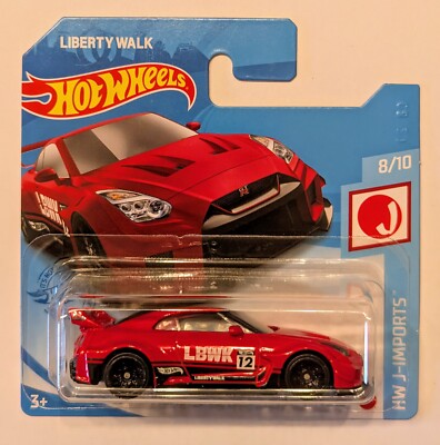 Hot Wheels Liberty Walk Silhouette Works Nissan 35GT-RR LBWK R35 (no R34, R33)