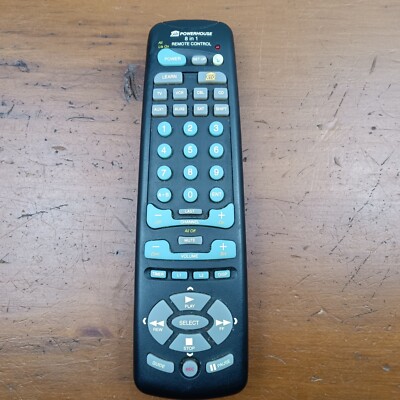 X10 Powerhouse UR24A 8 In 1 Learning Universal Remote Control