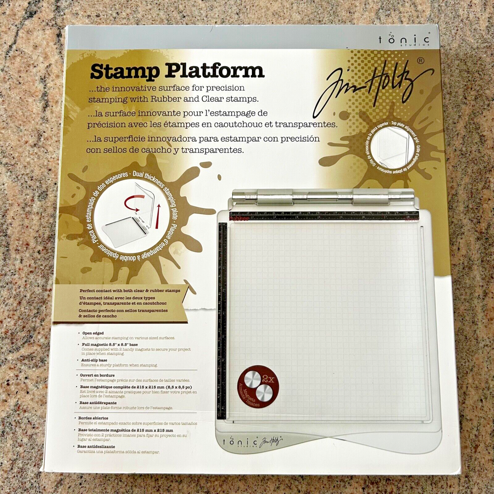 Tonic Studios Tim Holtz Stamp Platform 8.5