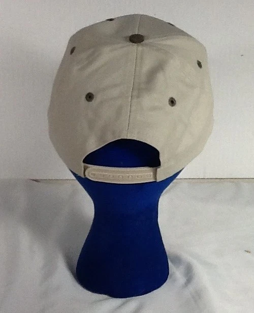 St1114 Outdoor Cap Company Light Gray Tis The Season Deer Hunting Snapback Hat - Image 4 of 4