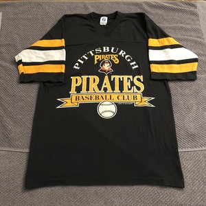 Vtg 1989 Pittsburgh Pirates Tee Shirt Jersey MLB Baseball 80s Medium/large | eBay