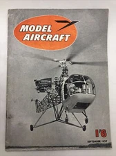 model aircraft magazine, September 1957