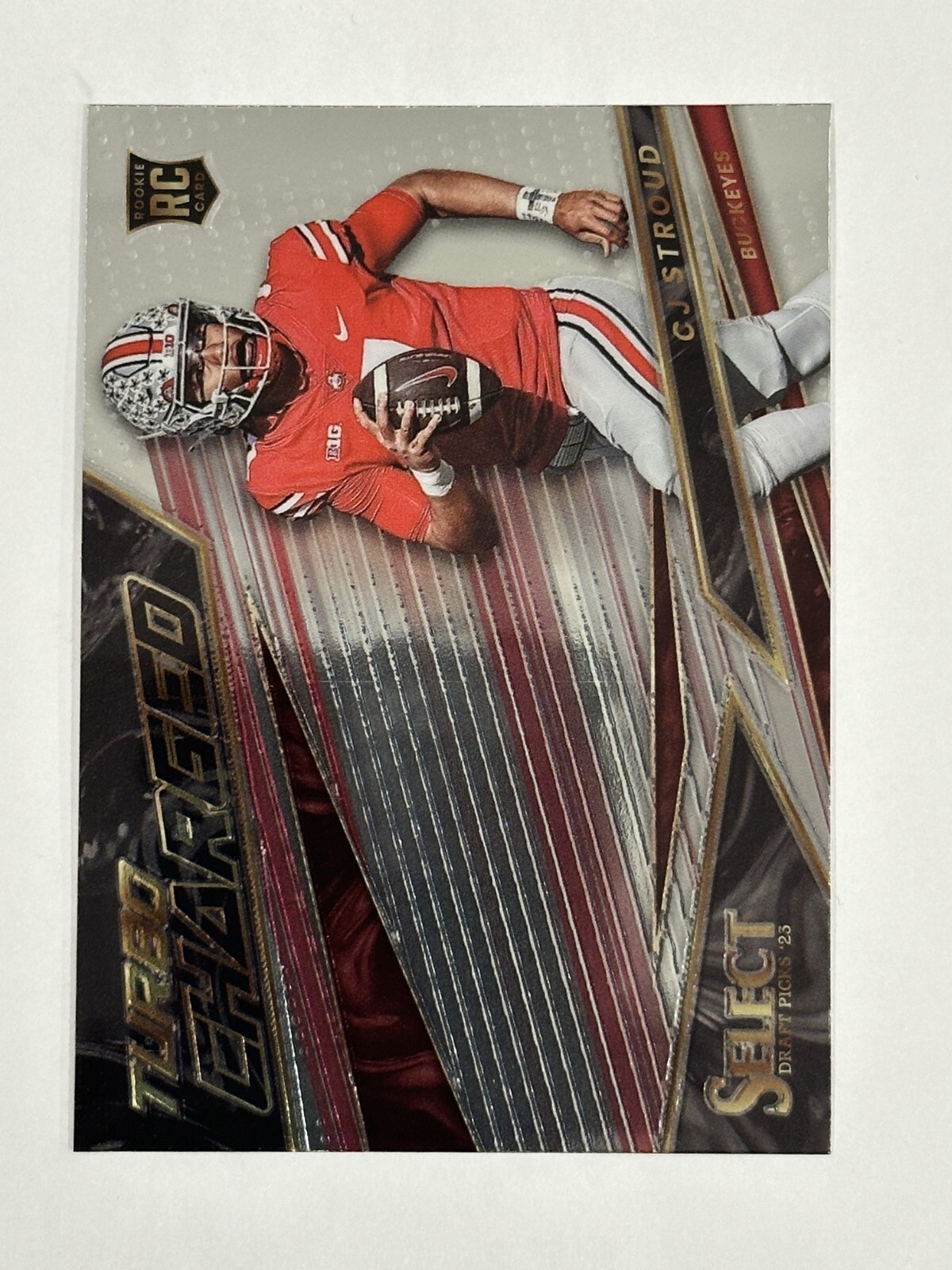 2023 Panini Select Draft Picks CJ Stroud Turbo Charged RC
