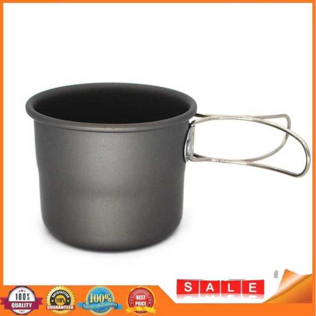 Camping Cups Foldable Handle Tableware Outdoor Portable Travel Coffee Water Mugs