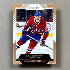 2022-23 JURAJ SLAFKOVSKY RC O-Pee-Chee (OPC) Glossy Rookies R-20 Copper Parallel