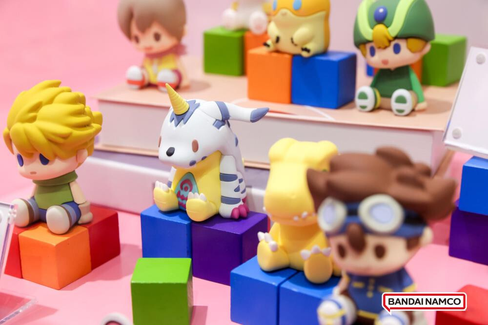 BANDAI POTEPOTTE-Rデジモンのブラインドボックス1セット（全8種 Bandai Namco Potepotte-R Digital Monster Digimon Adventure Series