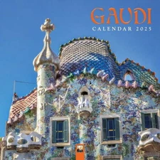 GAUDI - 2025 WALL CALENDAR - BRAND NEW - 620540