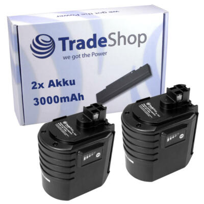 2x AKKU 24V für  BOSCH 2607 335 216 11225VSR 11225-VSR 3000mAh