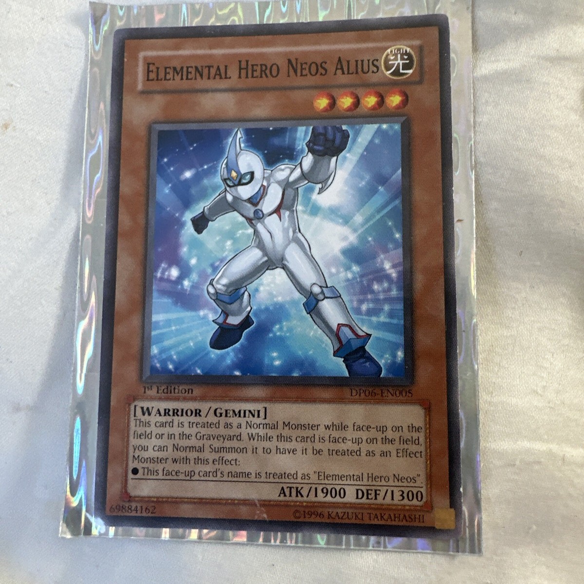 Elemental Hero Neos Alius (TAEV-EN018) Yugioh Card Game - 1st 