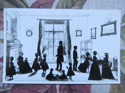 Seltene Vintage 1975 Street Somerset James Clark Familie 1854 Postkarte