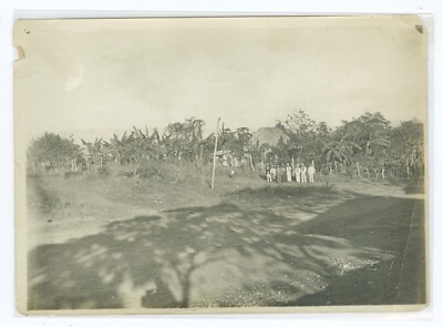 D1225~ US Navy c.1908 Great White Fleet   Unidentified Location   Philippines?