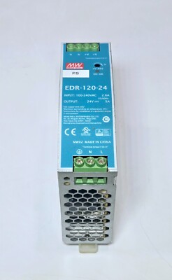 MEAN WELL EDR-120-24 AC - Dc Industrielle din Schiene Netzteil