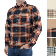 Taylor Stitch Men's Ledge Shirt 100 Organic Cotton Flannel Button Up 128