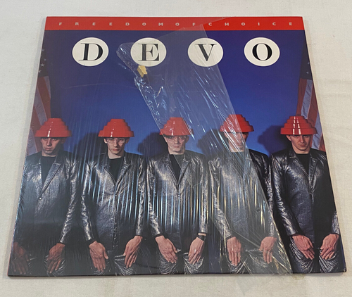 LP Devo Freedom Of Choice BSK 3435 (NM Vinyl) Shrink Winchester Pressing - Picture 1 of 13