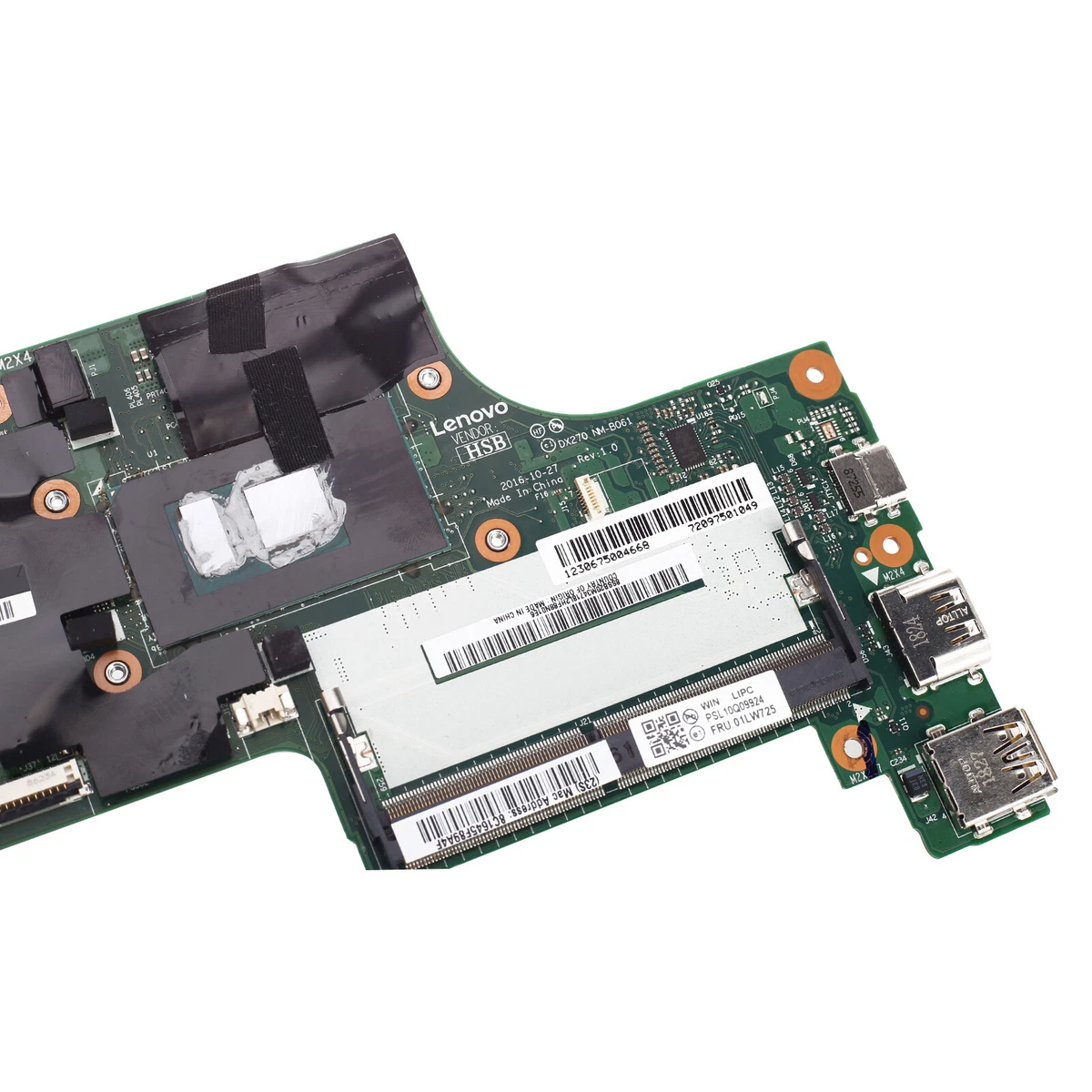 for Lenovo ThinkPad X270 Laptop Motherboard NM-B061 FRU;01LW709 CPU: I3 7100U