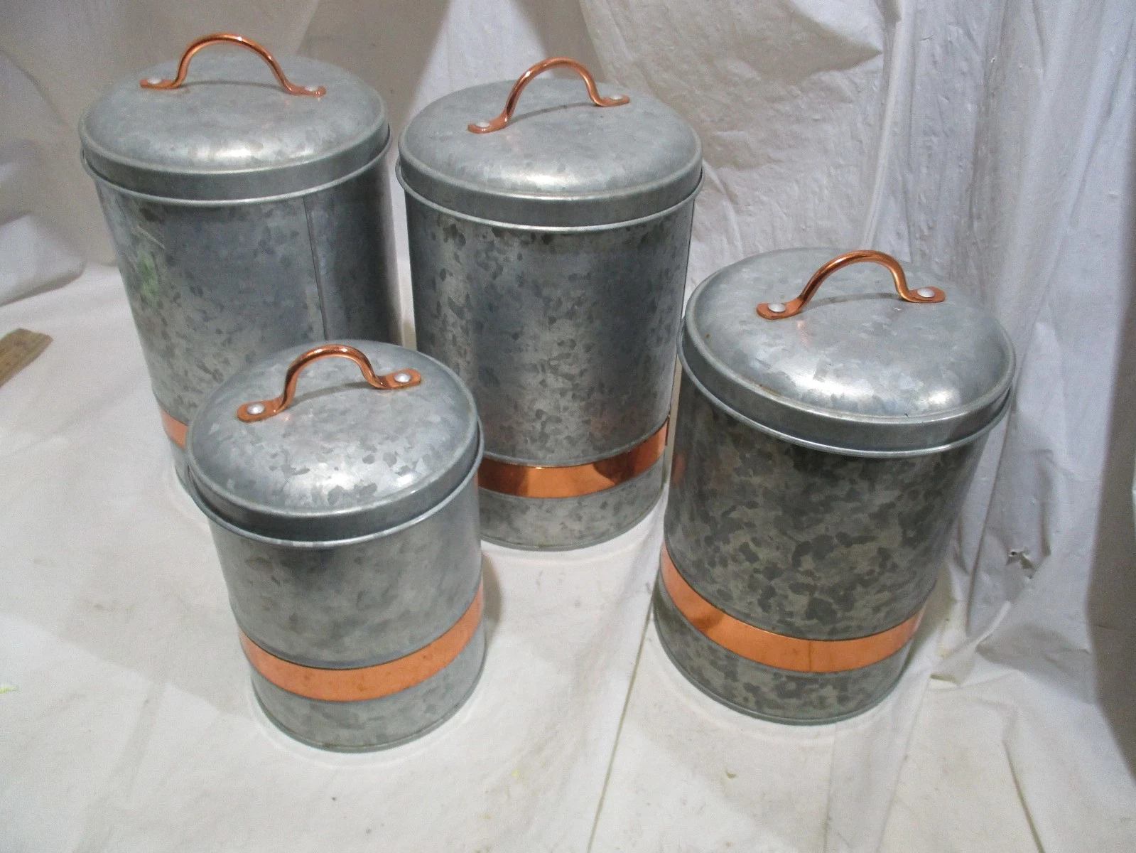 Better Homes And Garden 4 Canisters Largest 8.5" tall
