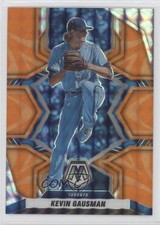 2022 Panini Mosaic Reactive Orange Mosaic Prizm Kevin Gausman #104 b7b