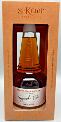 St.Kilian-Small Batch-Ungarische Eiche-Heavily Peated-500ml-62,3%vol.Alkohol-Lim