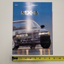 1988 Mazda MX-6 Brochure Original Dealer Sales Catalog Coupe GT Turbo