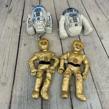 Star Wars Kenner Vintage R2D2 and C-3PO Bean Bag Plush