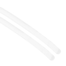 2 Pcs Bande Étanchéité Mousse Silicone 3,5 mm 2 m pour Sponge Rubber Cord Blanc