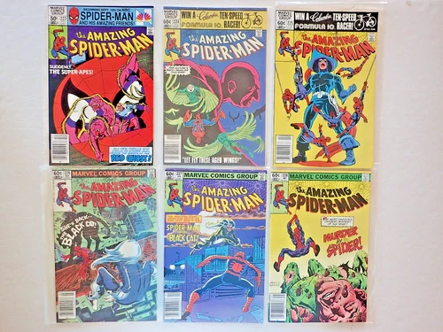 1981-1982 The Amazing Spider-Man 223-228, Black Cat, Foolkiller