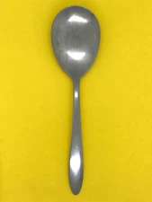 IMPERIAL IMI45 STAINLESS FLATWARE TAIWAN SOLID CASSEROLE SPOON PLAIN HANDLE 9"