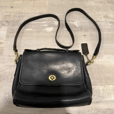 Coach Shoulder Bags Turn Lock Handbags for Women for sale | eBay