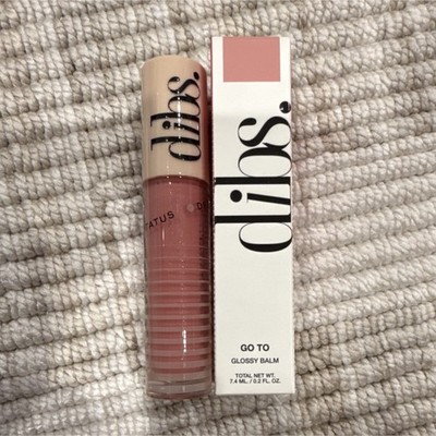 dibs Go To Glossy Balm Effortless Pink Vegan Cruelty-Free Lip Balm 0.2 fl oz