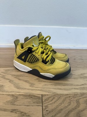 Nike Air Jordan 4 Retro PS 'Lightning' 2021  BQ7669-700  Little Kid Size 12C