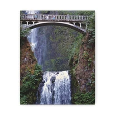 Waterfall Bridge Stretched Canvas Art, Nature Wall Decor, Home Decor, Gift [...]