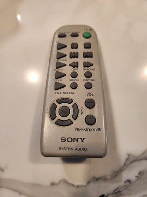 Sony RM-MDX10 Remote Control OEM for DHC-MDX10 Hi-Fi Tested Works Good