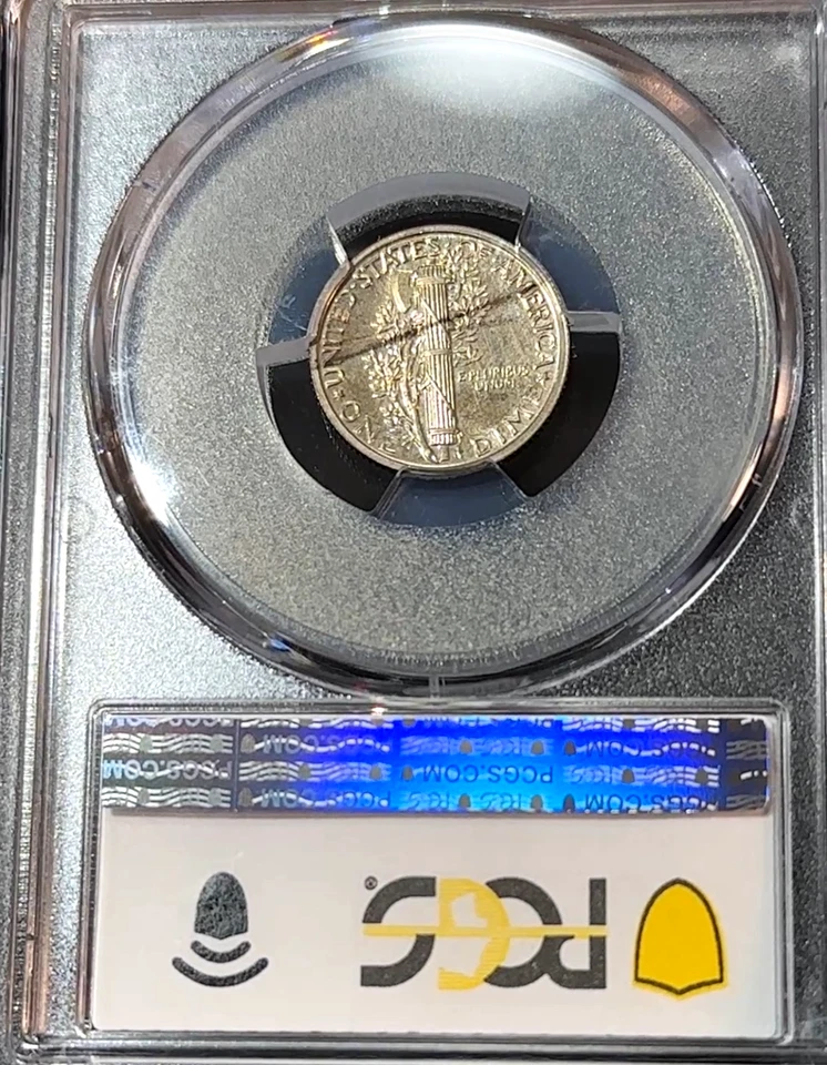 1941 Proof Mercury Dime PCGS PR64 New Slab, Best Price Ebay* CHRC - Image 2 of 2