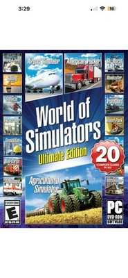 World of Simulators: Ultimate Edition 20 Video Games PC 